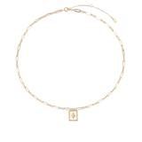 Amulet Necklace - Sterling Silver 14K PVD Plated
