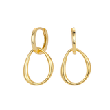 Simone Hoops - 14K Gold Plated