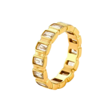 Tia Ring - 18K Gold Plated Stainless Steel