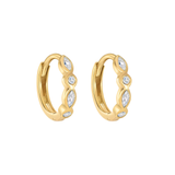 Sally Hoops - 14K Gold Plated