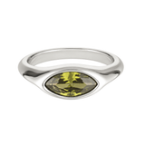 Green Vanessa Ring - Stainless Steel