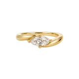Mia Ring - 18K Gold Plated Stainless Steel