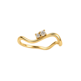 Lue Ring - 18K Gold Plated Stainless Steel
