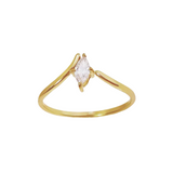 Lilah Ring - 18K Gold Plated Stainless Steel