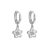 Flower Hoops - Sterling Silver (Pre-order ships 15//12/25)