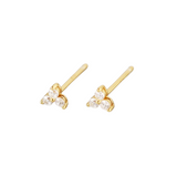 Petal Studs - 14K Gold Plated