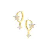 Bloom Hoops - 14K Gold Plated