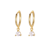 Aglow Hoops - 14K Gold Plated
